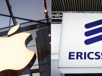 Apple будет платить Ericsson за каждый выпущенный iPhone и iPad.
